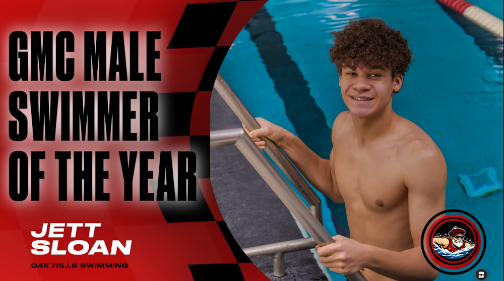 Jett Sloan GMC Swimmer of the Year